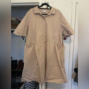 J. Jill Tan Midi Dress